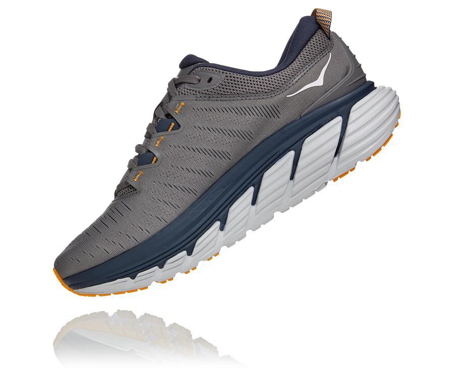 Tenis Hoka One One Hombre Grises - Gaviota 3 - YNEL42508